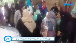 المواطن | انهيار طالبات مدرسة الجيزة الثانوية للبنات وأولياء أمورهن.