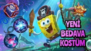 MOBİLE LEGENDS CYCLOPS SUNGERBOB YENİ ÜCRETSİZ KOSTÜM