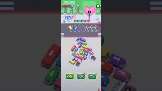 Bus Escape traffic jam 55 level gameplay walk-through 2025# shorts#ytshort#gaming