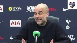Pep Guardiola Post Match Tottenham Hotspur 2-2 Manchester City