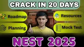 🎯 NEST 2025 Preparation Strategy | Roadmap + Resources to Crack NISER & CEBS | IISER INTELLECT