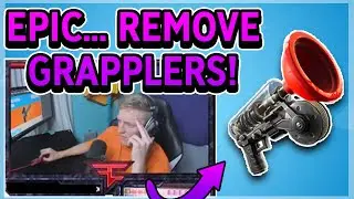 Tfue Got Grapplers *VAULTED* & Streamers React! (fortnite moments)