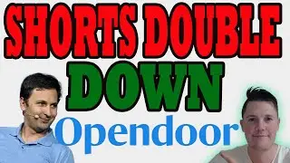 SHORTS Double Down TODAY Against Opendoor ⚠️ Opendoor Manipulation │ OPEN Stock Analysis