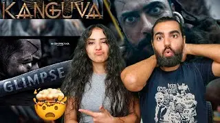 🇮🇳 REACTING TO Kanguva - Glimpse | Suriya, Disha Patani | Devi Sri Prasad | (scared reaction 😅)