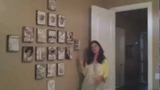 How To Hang Sid Dickens Tiles  With Denise Milano