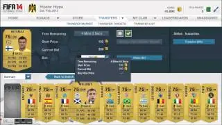 FIFA 14 Ultimate Team - 5 Easiest Trading Methods with only 1k - How to make coins