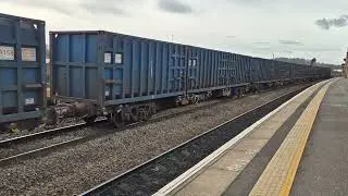 Wakefield Kirkgate 5 February 2025 66025 DB Cargo