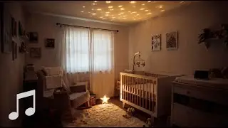 Serene Afternoon Nursery Ambience with Soft Lullabies and Distant Chirping | Perfect for Nap Time