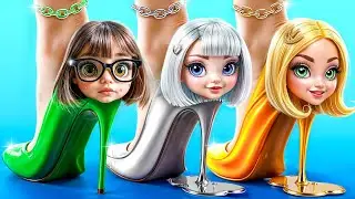 ゴーストになっちゃった！ゴールドガール vs シルバーガール オタクからカレッジクイーンへ！