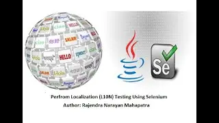 How to perform localization testing using Selenium?