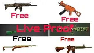 HOW TO GET PUBG GUN SKINS FREE|M416,UMP9,KAR98K,QBU,M16A4,M24,SKS,ALL GUN SKINS HINDI