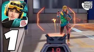 HYPER FRONT - Gameplay Walkthrough Part 1 - Tutorial (iOS, Android)