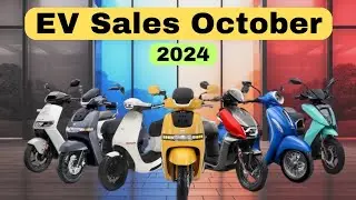 EV sales report October 2024 Diwali ⚡ Top 10 Electric scooter and bikes in india
