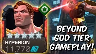 5 Star Hyperion Beyond God Tier Act 6 & Variant Gameplay 2019 - Marvel Contest of Champions