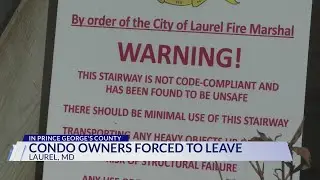 Needed repairs in Laurel condominium complex force residents out