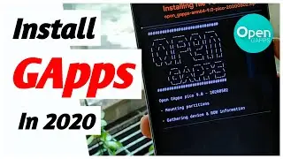 How to install open gapps with TWRP or OrangeFox Recovery[2020]