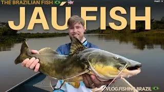 Giant Ja&uacute; Catfish in Brazil&rsquo;s Wild Rivers &ndash; Ultimate Fishing in Mato Grosso! A monster fish - PART2