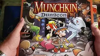 Munchkin Dungeon by CMON Full Kickstarter Unboxing!
