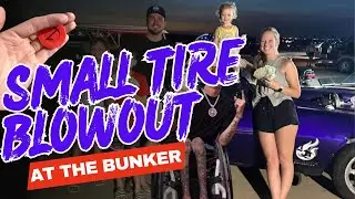 SMALL TIRE BLOWOUT AT THE BUNKER - 8/18/23