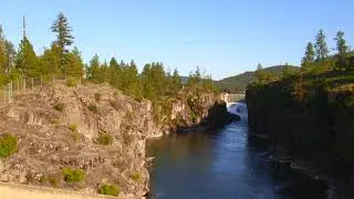 Falls Park, Post Falls, Idaho Drone footage