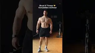 Brust & Trizeps workout 💪