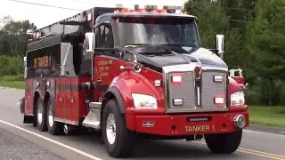 Coolbaugh Township Fire Company NEW Tanker 25-1 Responding