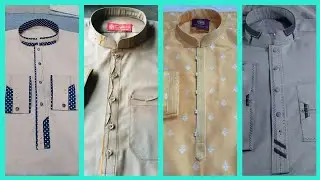 New latest and stylish gents kurta design 2025-2026 | top trending gents kurta neck design ideas 