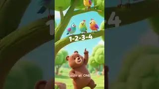Count 1 to 10 with Dancing Bear! Learn Numbers for Toddlers | Educational Song #cuteheroes