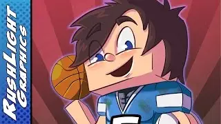 Minecraft Avatar SpeedArt - Football Player