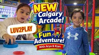 NEW Indoor Playground in Calgary! 🛝 Luv2Play Kids Adventure Tour | Fun for Toddlers & Families