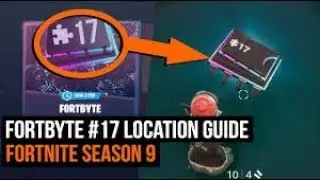 Fortbyte #17 - Found Inside a Wooden Fish Building Location Guide - Fortnite