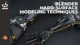 Blender Hard-Surface Modeling Techniques with Bryant Momo Koshu