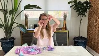 Audbene little girls mermaid princess costume dress up try on