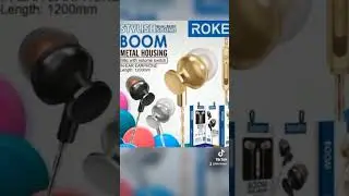 Hf roker RK30K BOOM metal housing Gold Hitam Turun harga menjadi Rp42.000!#janganlupasubscribe