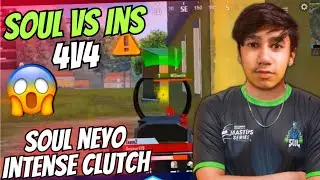 SouL Neyo vs INS GiLL 1v1 🔥 Soul vs INS 🥵 | Team Soul 🚀 @Abztesting1