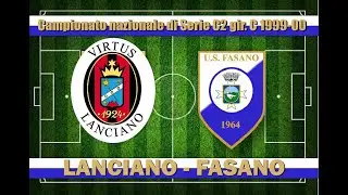 Calcio, Serie C2 1999-2000: Lanciano - Fasano