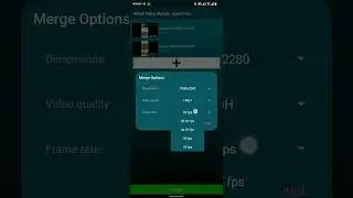 Merge Videos Using 'VMER VIDEO MERGER JOIN FREE' app with Original Quality