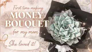 DIY Money Bouquet for Birthday 🎂 | Easy & Aesthetic Gift Idea | First YouTube Video
