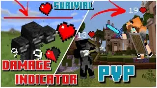 Damage Indicator 1.17-1.20 MCPE Addon!! | Works for MCPE, Xbox, PC, PS4