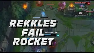 Rekkles Fail Jinx Rocket - FNC vs EDG - Worlds 2015 W3D3 - League of Legends