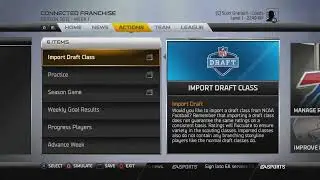 Madden 25 - Buffalo Bills Franchise - EP 1. (W/NCAA 14 Draft Classes)