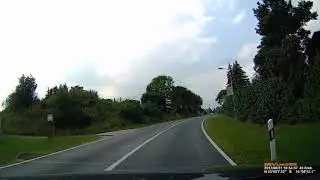 D: Gemeinde Pudagla. Landkreis Vorpommern-Greifswald. Ortsdurchfahrt. August 2017