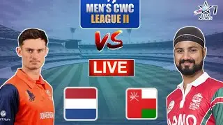 Oman vs Netherlands, 45th Match - Live Cricket Score, Commentary Hindi