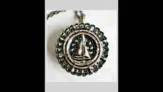 Music box locket with a nautical theme