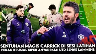 🚨Sentuhan Magis Carrick🔥Harry Maguire Sampai Takjub di Sesi Latihan MU❗Peran Krusial  Lammens