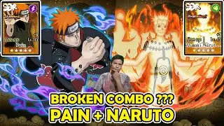 GACHA PAIN LIMITED !! TEST COMBO BERSAMA NARUTO NINE TAILS LEGENDARY - FATE OF NINJA