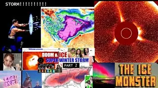 RED ALERT! Giant Proton Storm & Mega Major ICE Storm USA & a Pluto party in Aquarius! wild weather