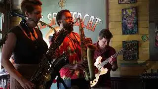 The band POPCORN at The Spotted Cat Music Club in New Orleans, LA, Oct 11, 2025.