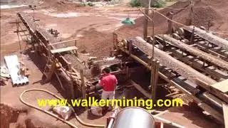 log washer used in  Malaysia iron sand  wash plant