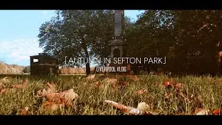 British Autumn Colour in Sefton Park, Liverpool